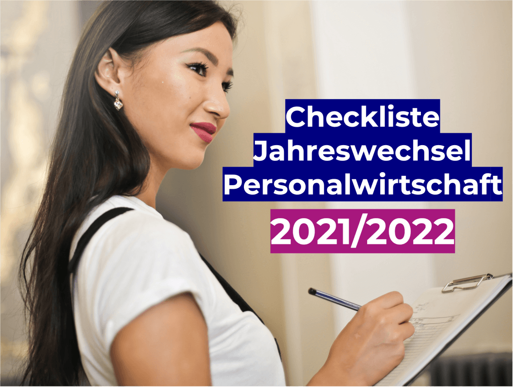 Checkliste Jahreswechsel Personalwirtschaft