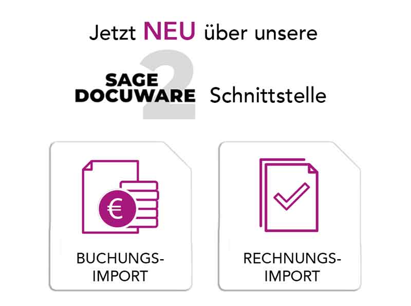 Neu: Sage2DocuWare Buchungs- und Rechnungsimport
